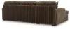Ashley Furniture 98104S1 Ashley Furniture 98104S1 Midnight-Madness - 2-Piece Sectional Sofa With LAF Corner Chaise - Chocolate