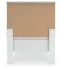 Ashley Furniture B139B41 Ashley Furniture B139B41 Bostwick Shoals - Twin Panel Bed With Framed Footboard - White