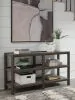 Ashley Furniture T669-4 Kallenny - Sofa Table - Brown / Gray