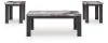 Ashley Furniture T255-13 Jazmore - Occasional Table Set (Set of 3) - Dark Brown