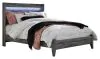 Ashley Furniture B221/31/35/57/54 Ashley Furniture B221/31/35/57/54 Baystorm - 4 Pc. - Dresser, Mirror, Queen Panel Bed - Gray