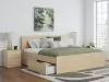 Ashley Furniture EB9632B23 Ashley Furniture EB9632B23 Onita - King Panel Platform Bed With 1 Side Storage - Natural