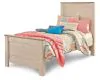 Ashley Furniture B267B15 Ashley Furniture B267B15 Willowton - Twin Panel Bed - Whitewash