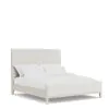 Riverside Furniture 25070-25071-25072 Carmella - Queen Upholstered Bed - Pebble Oak