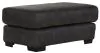 Jackson Furniture Industries 445310-1227/28-3027/28 Grant - Faux Leather Ottoman - Steel