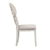 Liberty Furniture 652-C6501S Farmhouse Reimagined - Splat Back Side Chair - Antique White / Chestnut Tops