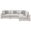 CoasterEssence 551321-SETA Serene - Upholstered 4 Piece Modular Sectional Sofa - Beige
