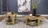 Coaster Fine Furniture 707718 Dawn - Square Engineered Wood Coffee Table - Mango Brown