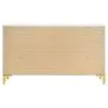Coaster Fine Furniture 224733 Lucia - 6-Drawer Dresser - White