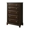 Furniture of America CM7383C Litchville - Chest - Brown Cherry