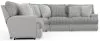 Jackson Furniture Industries 19/34/36/37/38-18 Jackson Furniture Industries 19/34/36/37/38-18 Abraxas - 5 Piece Upholstered Reclining Sectional With 2 Lay-Flat Reclining Seats - Moonstruck