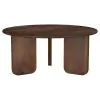 Coaster Fine Furniture 721998-S3 Dale - 3 Piece Solid Wood Coffee And End Table Set - Brown