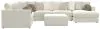 Jackson Furniture Industries 2235/36/31/59/76/12-16 Jackson Furniture Industries 2235/36/31/59/76/12-16 Ritzy - 6 Piece Modular Sectional (RSF Chaise) And 1 Included Cocktail Ottoman - Bone