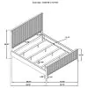 Coaster Fine Furniture 224711KWB2 Brookmead - California King Footboard, Box 2 of 3 - Black