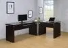 Coaster Fine Furniture 800891L Skylar - L-Shaped Office Computer Desk - Cappuccino