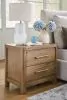 Ashley Furniture B974-92 Cabalynn - Two Drawer Night Stand - Light Brown