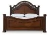 Ashley Furniture B764B10 Lavinton - California King Poster Bed - Brown