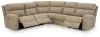 Ashley Furniture 61004/58/31/77/46/62/13 Ashley Furniture 61004/58/31/77/46/62/13 Next-Gen Durapella - 6 Pc. - 5-Piece Power Reclining Sectional, Power Recliner - Sand