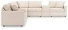 Ashley Furniture 92103S11 Ashley Furniture 92103S11 Modmax - 8-Piece Sectional With 2 Storage Consoles - Oyster