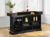 Ashley Furniture D634-65 Wildenauer - Bar - Brown / Black