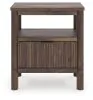 Ashley Furniture PCB2614-91 Pamytta - One Drawer Night Stand - Brown