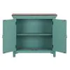 Liberty Furniture 2011-AC3836 Liberty Furniture 2011-AC3836 Kensington - 2 Door Accent Cabinet - Turquoise / Worn Wood Tone