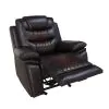 New Classic U7005-13P1-BRN New Classic U7005-13P1-BRN Nikko - Glider Recliner With Power Footrest - Brown