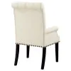 CoasterEssence 190163 Alana - Fabric Upholstered Dining Arm Chair - Beige