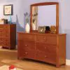 Furniture of America CM7905OAK-M Omnus - Mirror - Oak