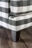 Furniture of America SM8171-CH-ST Patricia - Chair - Pattern Squares