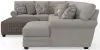 Jackson Furniture Industries 3345/62/30/76/28-26 Jackson Furniture Industries 3345/62/30/76/28-26 Livingston - 3 Piece Sectional With Comfort Coil Seating, 9 Included Accent Pillows And 1 Included 45