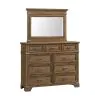 Intercon FG-BR-4991-WCT-C Forge - Mirror - Weathered Chestnut