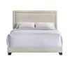Intercon UB-BR-ZONQEN-FOG-C Intercon UB-BR-ZONQEN-FOG-C Zion - Upholstered Queen Bed - Fog