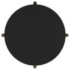 Coaster Fine Furniture 706197 Arini - Round End Side Table With Storage Shelf - Black