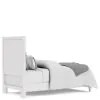 Riverside Furniture 30779-30793-30792 Riverside Furniture 30779-30793-30792 Rosalie - Twin Upholstered Bed - Blue / White