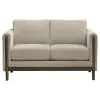 Coaster Fine Furniture 511102 Islington - Fabric Upholstered Panel Arm Loveseat - Taupe