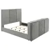 Coaster Fine Furniture 315994KEB1 Tara - Eastern King Headboard , Box 1 of 3 - Gray