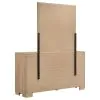 Coaster Fine Furniture 223113M Arielle - 6-Drawer Bedroom Dresser With Mirror - Light Oak