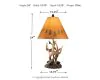 Ashley Furniture L316984 Derek - Poly Table Lamp (Set of 2) - Brown