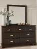 Ashley Furniture B441B1 Covetown - Dresser And Mirror - Dark Brown