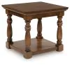 Ashley Furniture T609-3 Sturlayne - Rectangular End Table - Brown