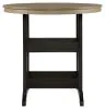 Ashley Furniture P211/613/130(2) Fairen Trail - 5 Pc. - Dining Set with 4 Chairs - Black / Driftwood
