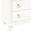 Samuel Lawrence Furniture S458-440 Bella White - 6-Drawer Chest - White