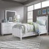 Liberty Furniture 523-YBR-FPBDM Liberty Furniture 523-YBR-FPBDM Cottage View - 3 Piece Bedroom Set (Full Panel Bed, Dresser & Mirror) - White