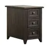 Liberty Furniture 792-OT1021 Mill Creek - Chair Side Table - Peppercorn