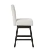 New Classic D4125-28-WHT New Classic D4125-28-WHT High Line - Swivel Counter Chair (Set of 2) - White