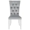 CoasterElevations 111103 Kerwin - Velvet Upholstered Dining Side Chair (Set of 2) - Gray