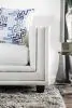 Furniture of America SM2675-LV Ilse - Loveseat - Off-White / Blue