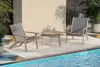 New Classic 60-G5532-3S Radius - 3 Piece Outdoor (2 Chairs & End Table) - Gray