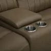 Liberty Furniture 7009BU-22P Bennett - Loveseat With Console P2 & ZG - Butternut